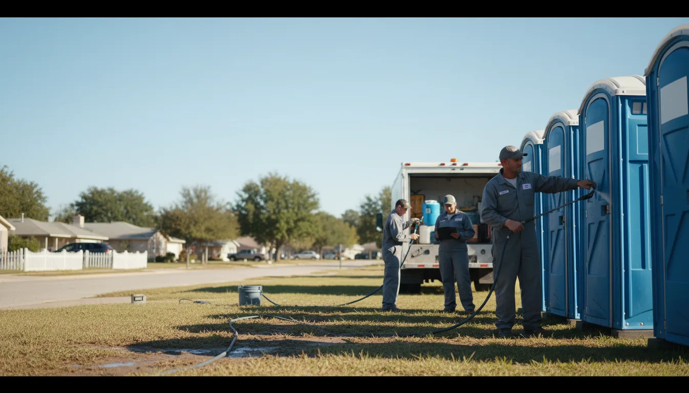 Long-Term Portable Toilet Rental in Smithville, IN near me